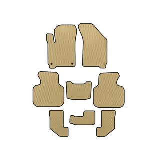 EVA bilmattor (2008-2011, 3 rader, beige)