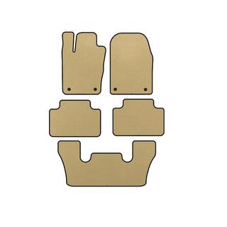 EVA-mattor (3 rader, beige)