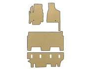 Dodge Grand Caravan V 2008–2020 EVA golvmattor (2008-2020, 3 rader, 8-sits/Utrustningsnivå SXT, Beige) foto 1