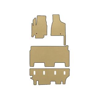 EVA golvmattor (2008-2020, 3 rader, 8-sits/Utrustningsnivå SXT, Beige) Dodge Grand Caravan V 2008–2020