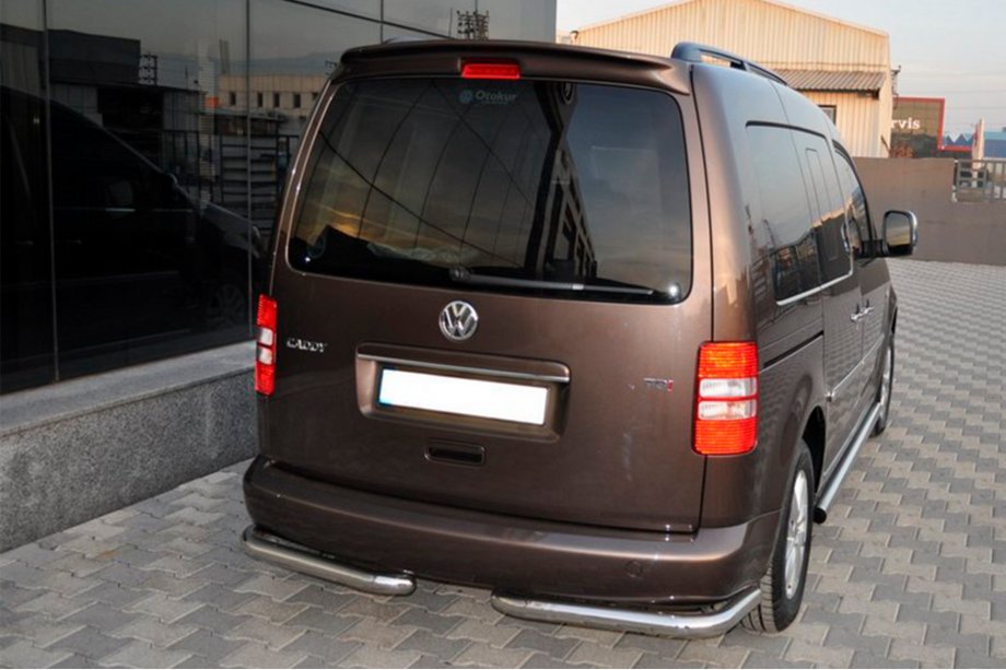 Volkswagen Caddy 2010–2015 Bakre hörn AK003 (2 st, rostfritt) Image