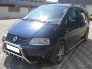 Volkswagen Sharan 1995–2010 Frontbåge WT003 (rostfritt stål) foto 2