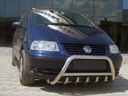 Volkswagen Sharan 1995–2010 Frontbåge WT003 (rostfritt stål) foto 1