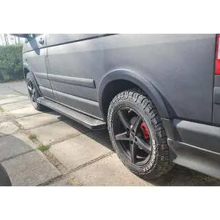 Sidosteg Allmond Black (2 st, aluminium) foto 3