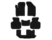 Dodge Journey 2008–2020 Textilmattor Classic (2011-2020, 3 rader, 7-sits, svart) foto 1
