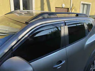 Renault Duster 2024– Vindavvisare med kromlist (4 st, Niken) foto 1