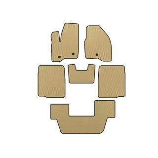 EVA-golvmattor för kupé (3 rader, 2011-2015, Beige)