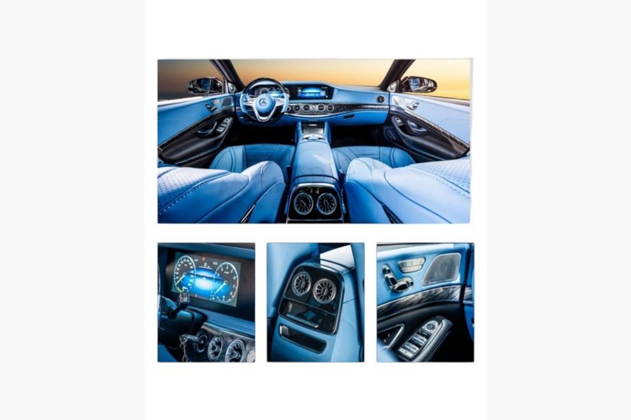 Mercedes S-class W221 2005–2013 Interiör-uppgraderingskit för w222 Image