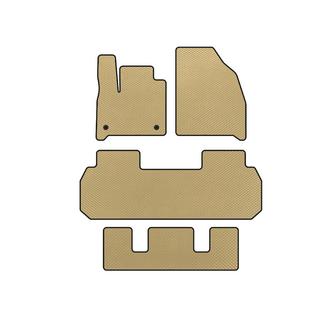 EVA-mattor (3 rader, beige)
