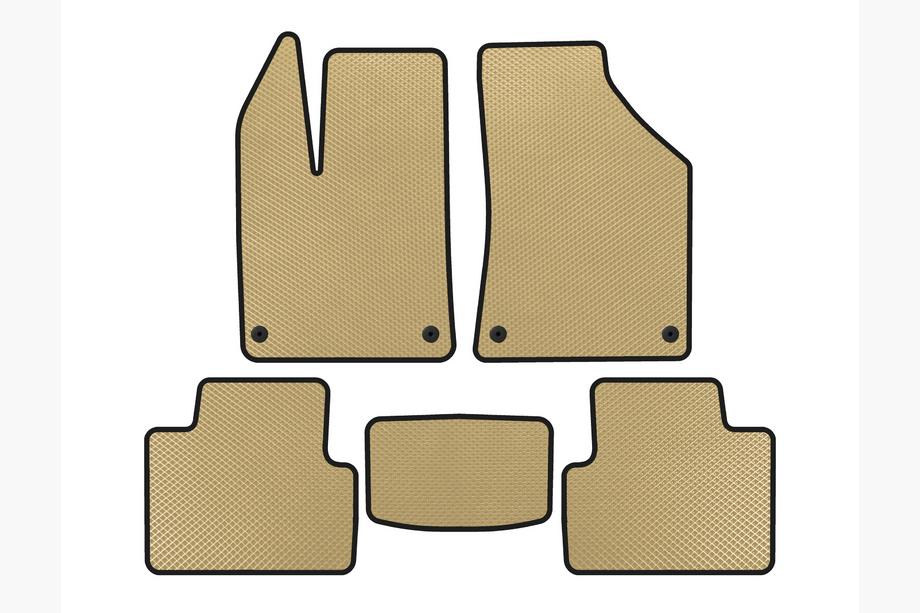 Chrysler 200 I 2010–2014 EVA bilmattor (Beige) Image