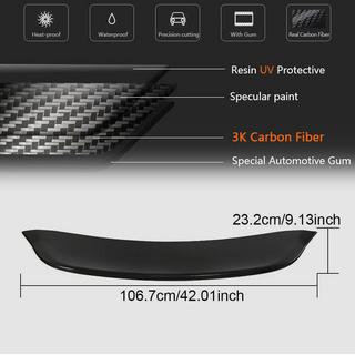 Spoiler V1 (för Boxster, kolfiber) Porsche Boxster/Cayman 982 (718) 2016– foto 4