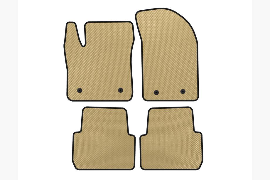 Chrysler 200 I 2010–2014 EVA-bilmattor (SD, Beige) Image