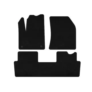 Premium textilmattor (2018+, Svart) foto 1