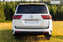 Toyota Land Cruiser 300 2021– Bakre stötfångardiffusor GXR Vit färg foto 1