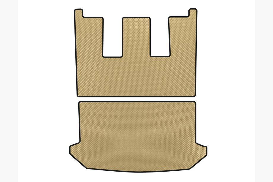 Citroen C-8 2002–2014 EVA bagagematta v1 (Beige) Image