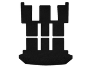 Citroen C-8 2002–2014 Textil bagagerumsmatta Premium v2 (Svart) foto 1