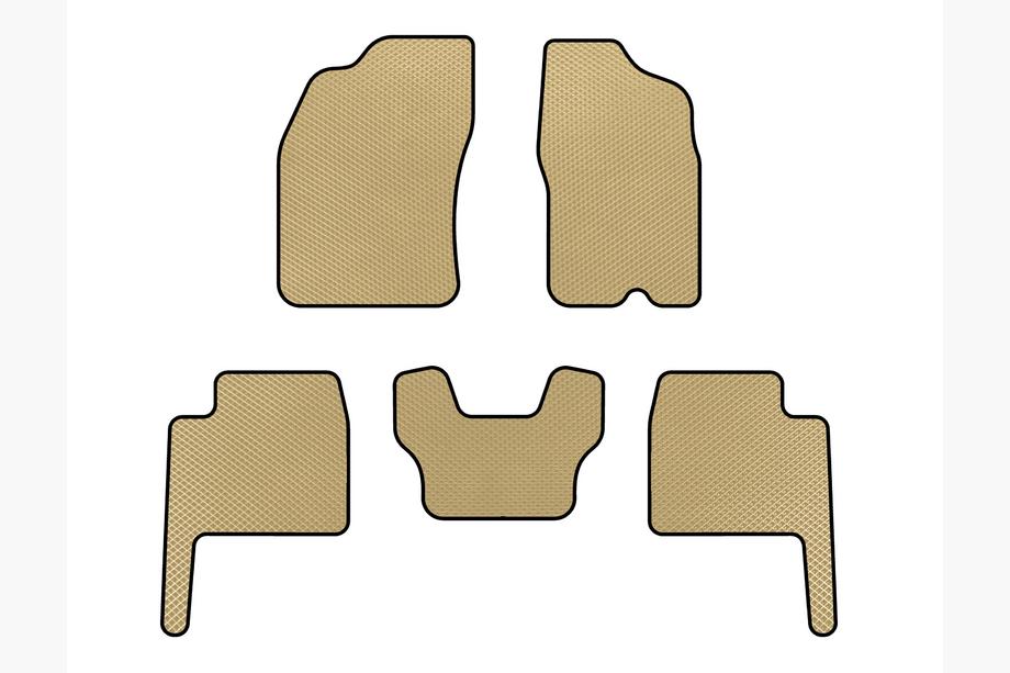 Dodge Durango 2004–2009 EVA bilmattor (Beige) Image