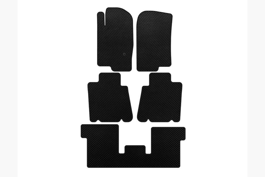 Ford Explorer 2001–2005 EVA-mattor (3 rader, svart) Image