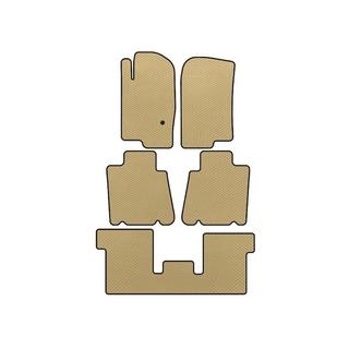 EVA-mattor (3 rader, beige)