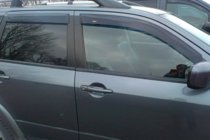 Mitsubishi Outlander 2001–2006 Vindavvisare för sidorutor (4 st, HIC) foto 4