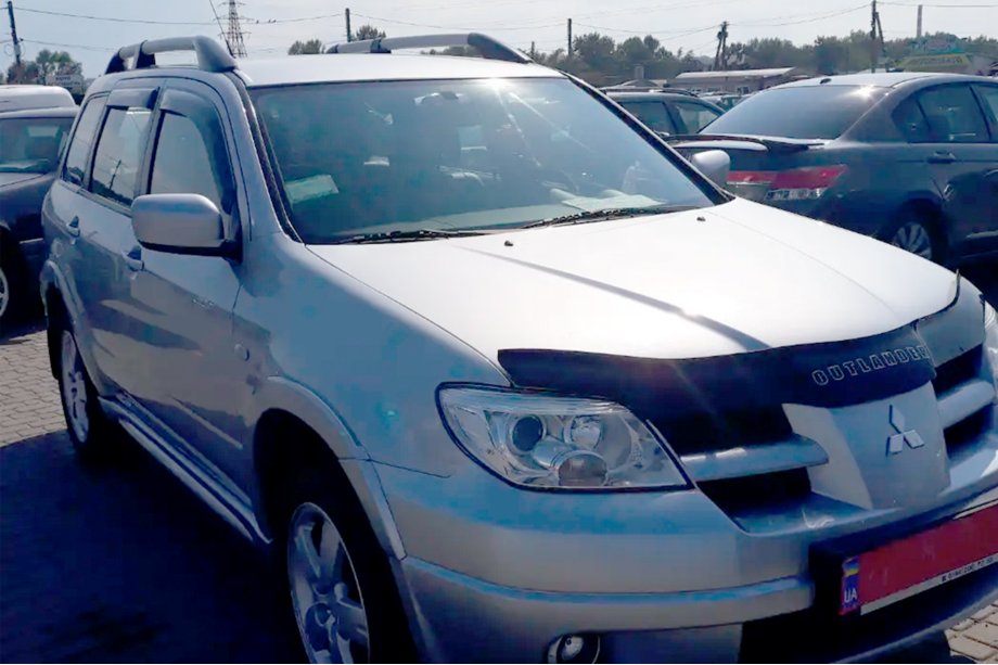 Mitsubishi Outlander 2001–2006 Vindavvisare för sidorutor (4 st, HIC) Image