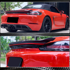 Porsche Boxster/Cayman 982 (718) 2016– Spoiler V2 (för Boxster, kolfiber) foto 4