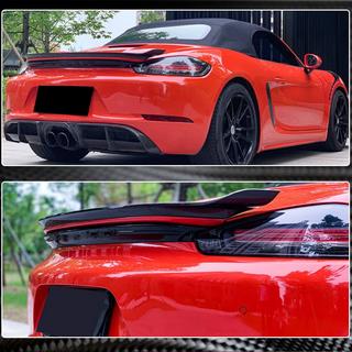 Spoiler V2 (för Boxster, kolfiber) Porsche Boxster/Cayman 982 (718) 2016– foto 4