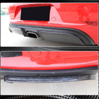Porsche Boxster/Cayman 982 (718) 2016– Bakre stötfångardiffusor V2 (2016-2019, kolfiber) foto 4