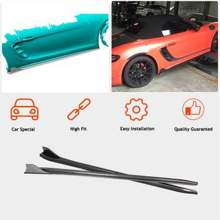 Sidokjolar V1 (2016-2019, kolfiber) Porsche Boxster/Cayman 982 (718) 2016– foto 2