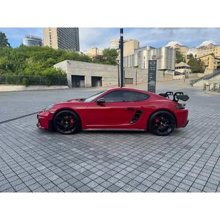 Sidokjolar V3 (2016-2019, kolfiber) Porsche Boxster/Cayman 982 (718) 2016– foto 1