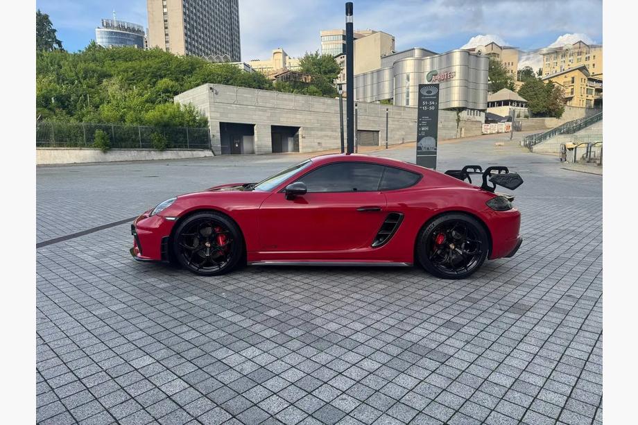 Porsche Boxster/Cayman 982 (718) 2016– Sidokjolar V3 (2016-2019, kolfiber) Image