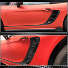 Porsche Boxster/Cayman 982 (718) 2016– Kolfiberkåpor för framskärmar foto 5