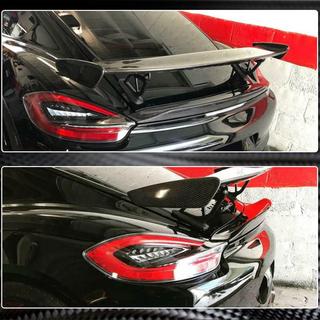 Spoiler (för GT4 Coupe, kolfiber) Porsche Boxster/Cayman 982 (718) 2016– foto 4