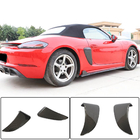 Porsche Boxster/Cayman 982 (718) 2016– Bakre skärmbreddare (2016-2019, kolfiber) foto 1