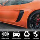 Porsche Boxster/Cayman 982 (718) 2016– Bakre skärmbreddare (2016-2019, kolfiber) foto 2