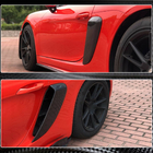 Porsche Boxster/Cayman 982 (718) 2016– Bakre skärmbreddare (2016-2019, kolfiber) foto 4