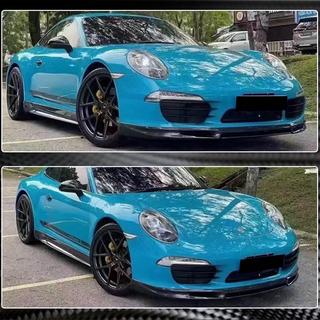 Frontläpp till främre stötfångare Lip (för Carrera 2011-2015, kolfiber) Porsche 911 (991) 2011–2019 foto 4