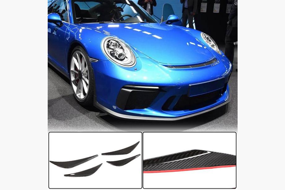 Porsche 911 (991) 2011–2019 Frontsplitters i kolfiber V1 (för GT3 (RS) 2017-2019) Image