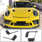 Porsche 911 (991) 2011–2019 Främre stötfångarinsatser V2 (för GT3 (RS) 2017-2019, kolfiber) foto 1