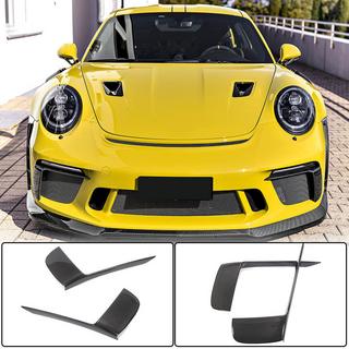 Främre stötfångarinsatser V2 (för GT3 (RS) 2017-2019, kolfiber) Porsche 911 (991) 2011–2019 foto 1