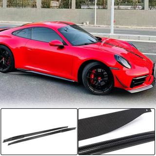 Sidokjolar V2 (Kolfiber) Porsche 911 (992) 2018– foto 2