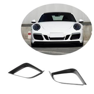 Kolfiberinsatser till främre stötfångaren (för Carrera 4 GTS 2017-2018, kolfiber) Porsche 911 (991) 2011–2019 foto 1