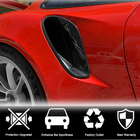 Porsche 911 (991) 2011–2019 Kolfiberöverlägg för bakre skärmar (för Turbo S 2014-2016) foto 3
