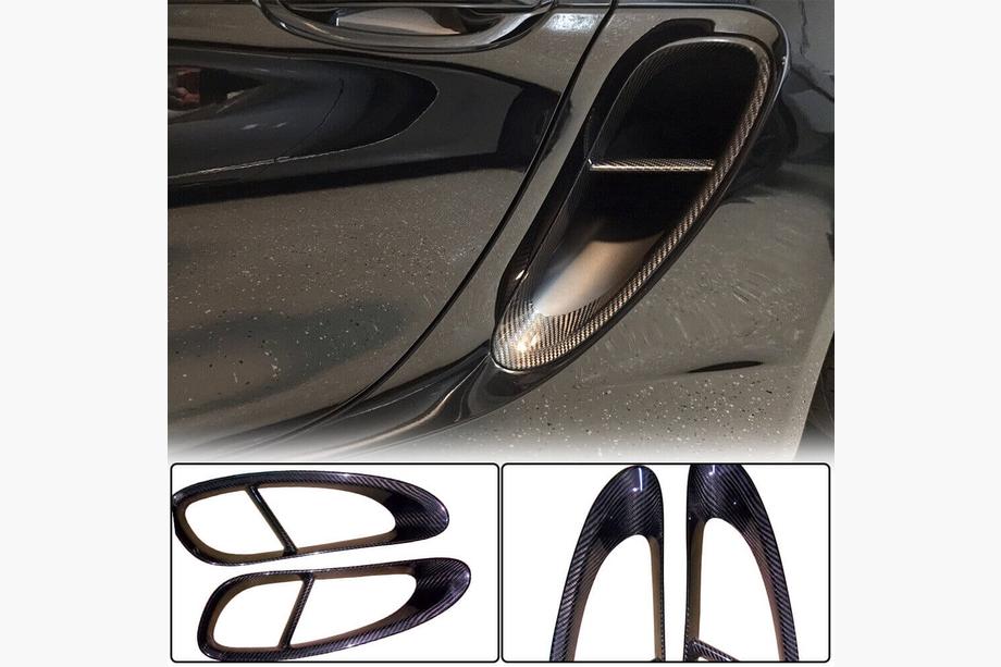 Porsche Boxster/Cayman 981 2013–2016 Bakre skärmbreddare i kolfiber (för Boxster) Image
