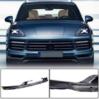 Porsche Cayenne 2018– Kolfiber frontläpp-påsats (för Base 2018-2023) foto 1