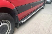 Volkswagen Crafter 2006–2016 Sidosteg Fullmond (2 st, aluminium) foto 2