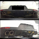 Porsche Macan 2014–2024 Bakre stötfångardiffusor V1 (2014-2021, Carbon) foto 4