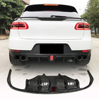 Porsche Macan 2014–2024 Bakre stötfångardiffuser V2 (2014-2021, kolfiber) foto 1