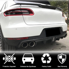 Porsche Macan 2014–2024 Bakre stötfångardiffuser V2 (2014-2021, kolfiber) foto 3