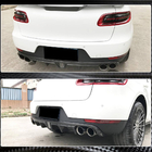 Porsche Macan 2014–2024 Bakre stötfångardiffuser V2 (2014-2021, kolfiber) foto 5